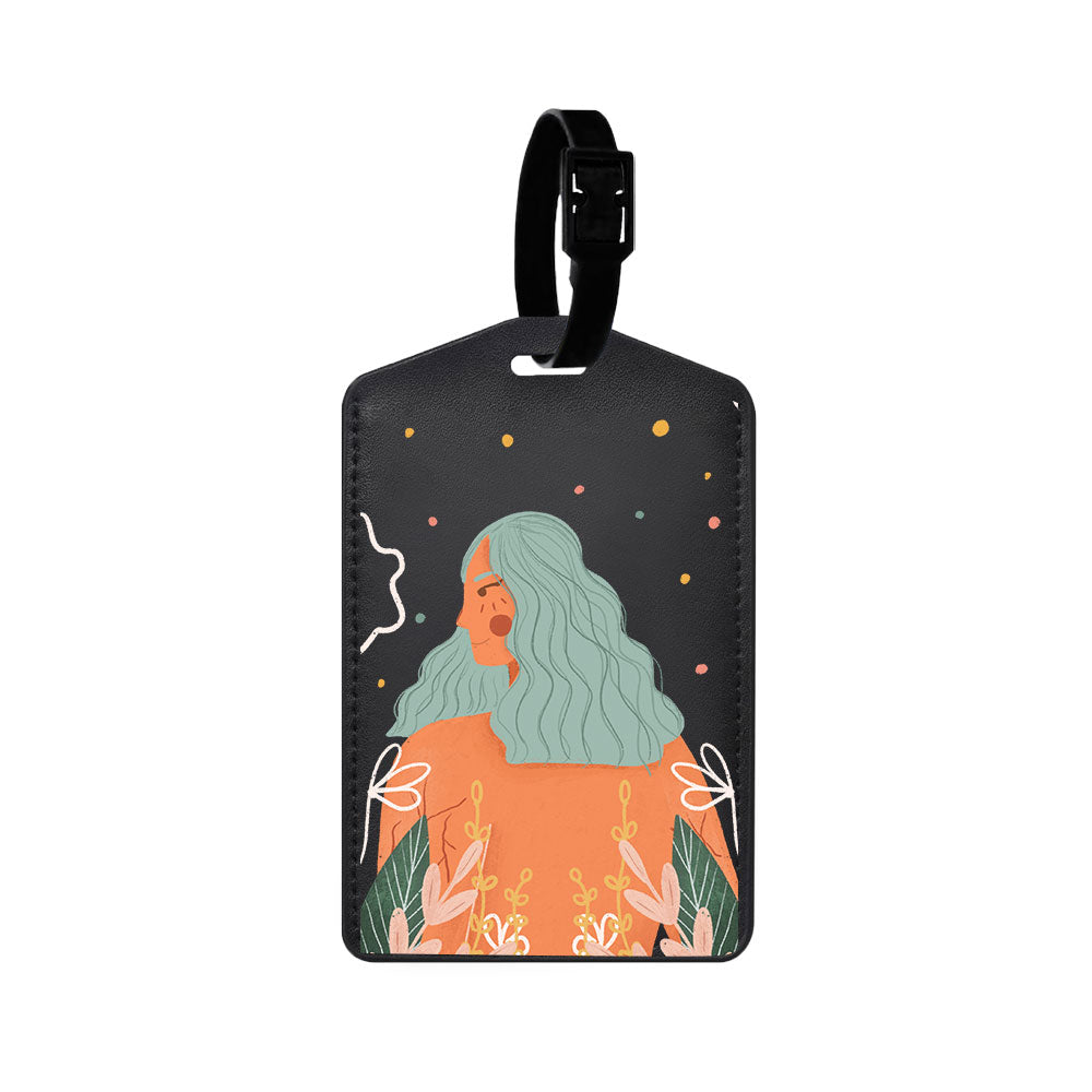 Vegan Leather Bag Tag - Adena