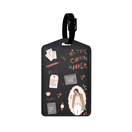 Vegan Leather Bag Tag - ENTJ