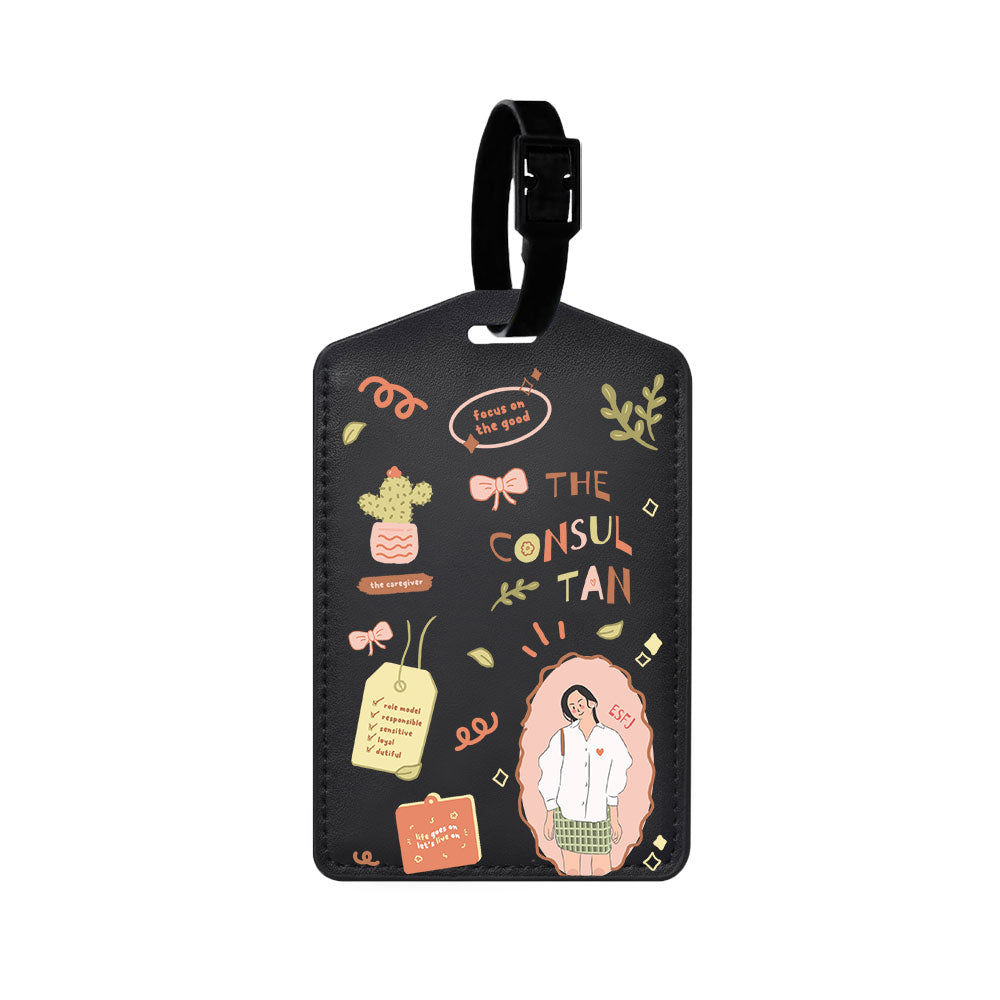 Vegan Leather Bag Tag - ESFJ