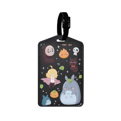 Vegan Leather Bag Tag - Ghibli