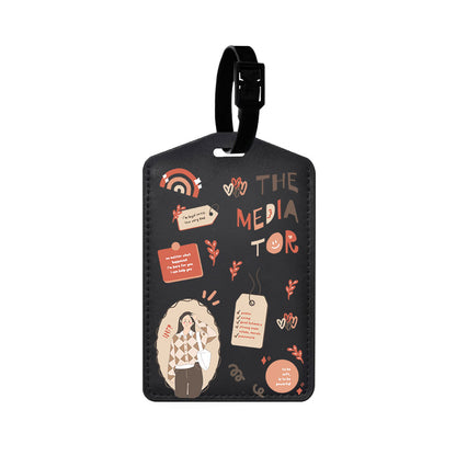 Vegan Leather Bag Tag - INFP