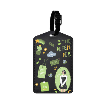 Vegan Leather Bag Tag - ISFJ