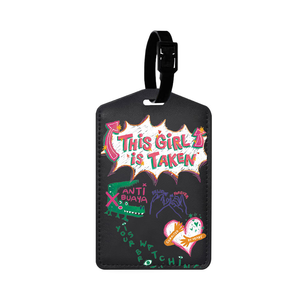 Vegan Leather Bag Tag - Pelakor Proof (For Her)