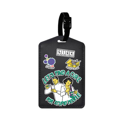 Vegan Leather Bag Tag - Science 2.0