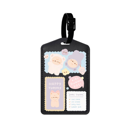 Vegan Leather Bag Tag - Sweet Heaven