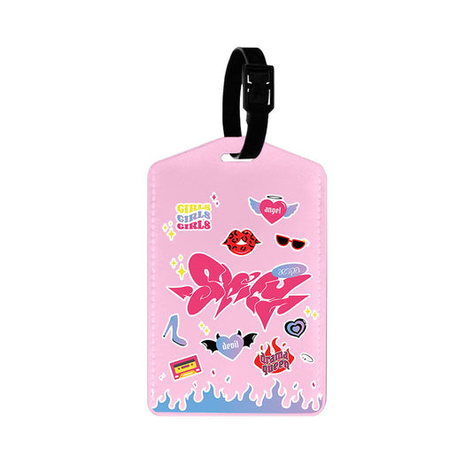 Vegan Leather Bag Tag - Aespa Spicy