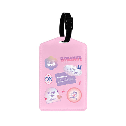 Vegan Leather Bag Tag - BTS Proof