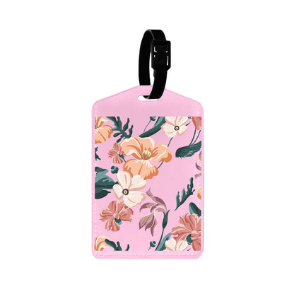 Vegan Leather Bag Tag - Botanical Garden 1.0