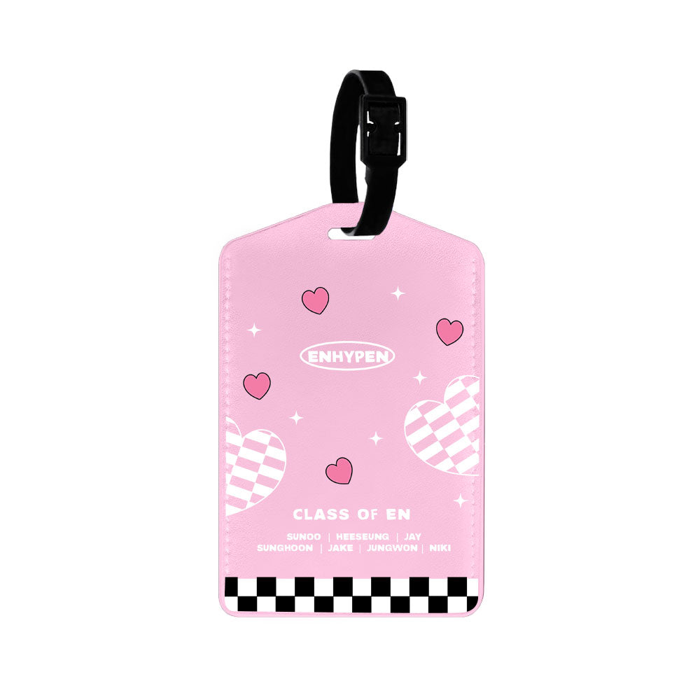 Vegan Leather Bag Tag - Class of Enhypen