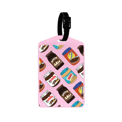 Vegan Leather Bag Tag - Choco Spread