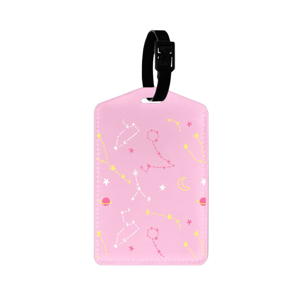 Vegan Leather Bag Tag - Constellation Candy
