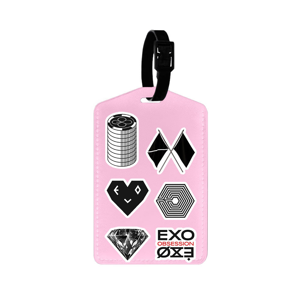 Vegan Leather Bag Tag - EXO Sticker Pack