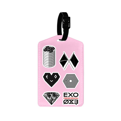 Vegan Leather Bag Tag - EXO Sticker Pack