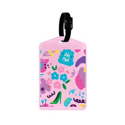 Vegan Leather Bag Tag - Girl Power 1.0