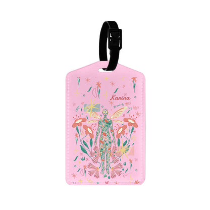 Vegan Leather Bag Tag - Growing Day by Day