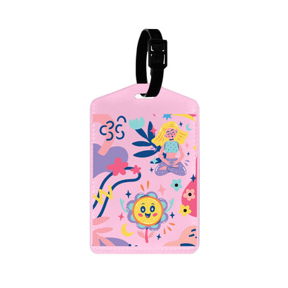 Vegan Leather Bag Tag - Heather