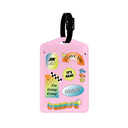 Vegan Leather Bag Tag - Hello Treasure