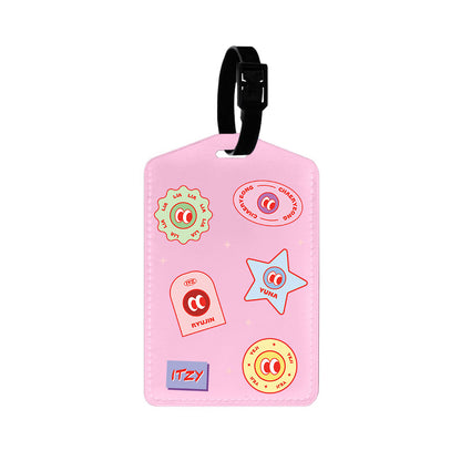 Vegan Leather Bag Tag - ITZY Sticker Pack