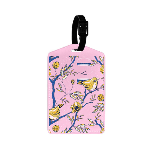 Vegan Leather Bag Tag - Lovebird 16.0
