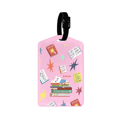 Vegan Leather Bag Tag - Let Me Sleep