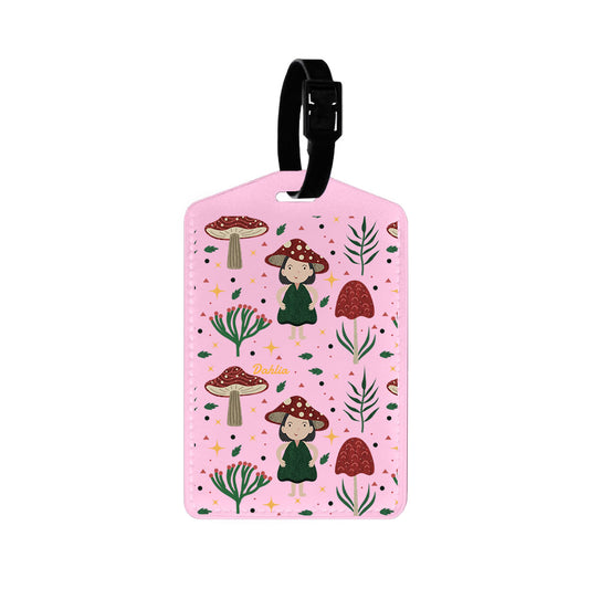 Vegan Leather Bag Tag - Lost in the Forest 2.0