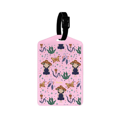 Vegan Leather Bag Tag - Lost in the Forest 1.0