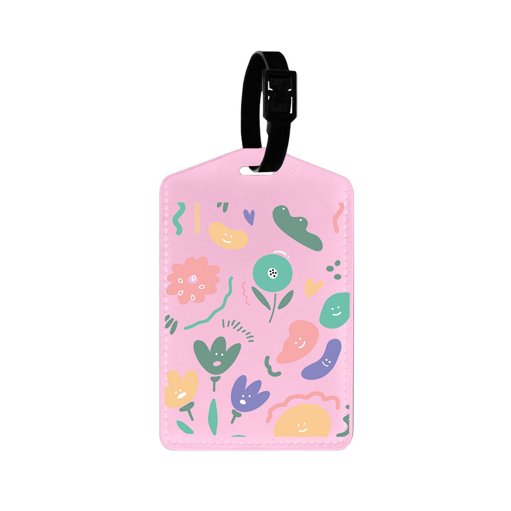 Vegan Leather Bag Tag - Celestial