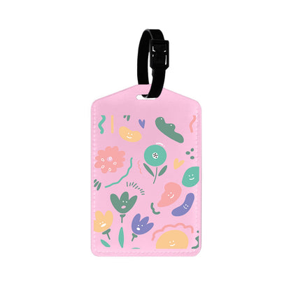 Vegan Leather Bag Tag - Celestial