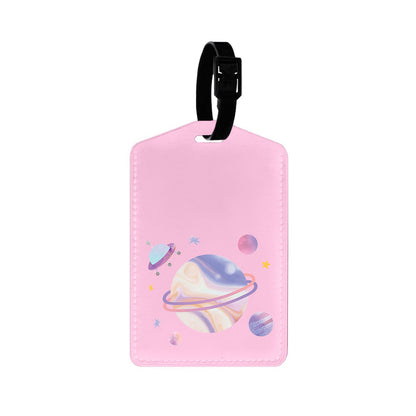 Vegan Leather Bag Tag - My Universe