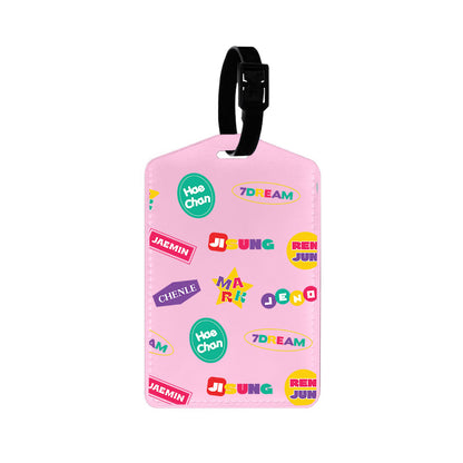 Vegan Leather Bag Tag - NCT Dream 7Dream