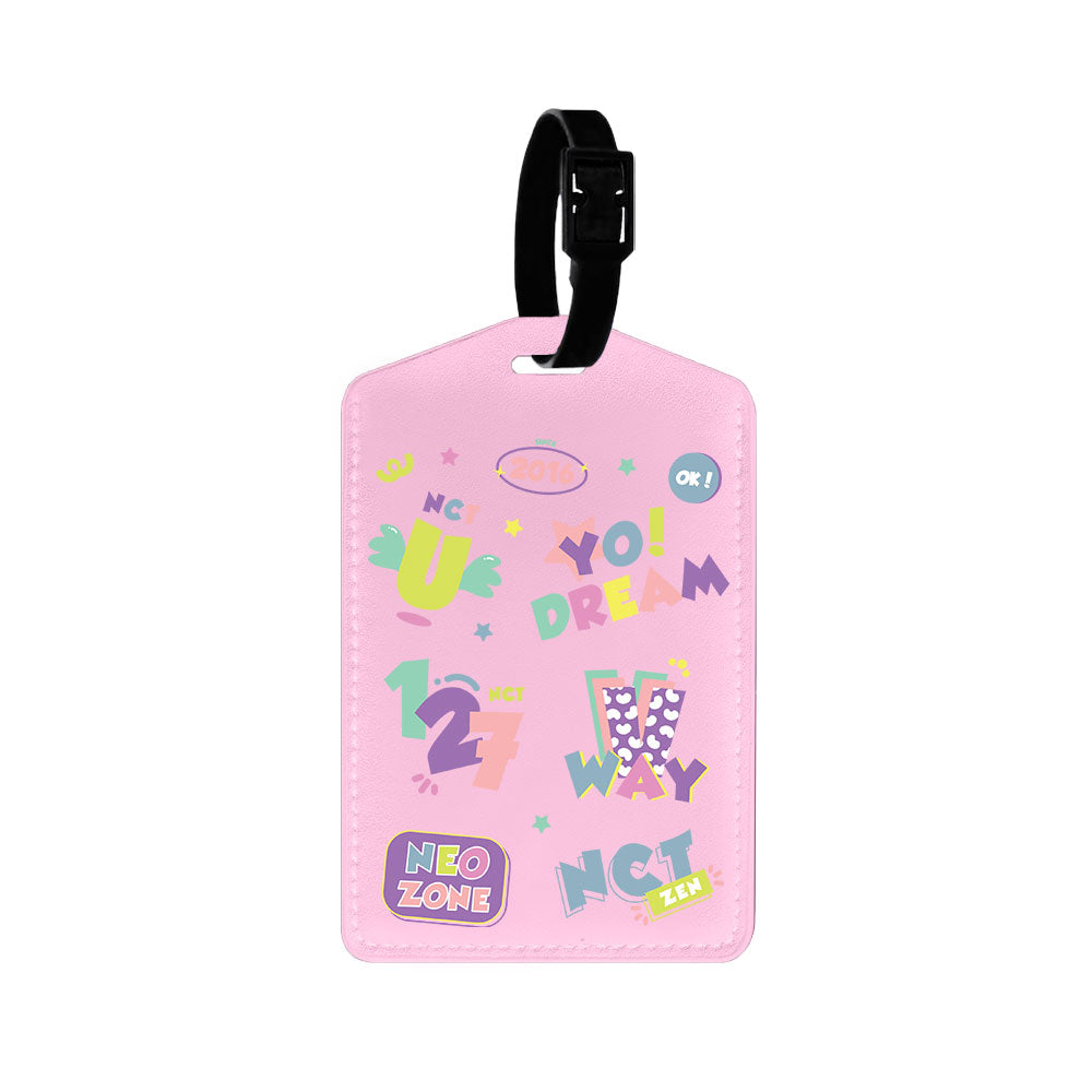 Vegan Leather Bag Tag - NCT Sticker Pack