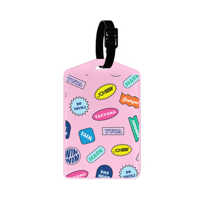 Vegan Leather Bag Tag - NCT 127 Squad