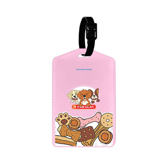 Vegan Leather Bag Tag - Pawguan Dog