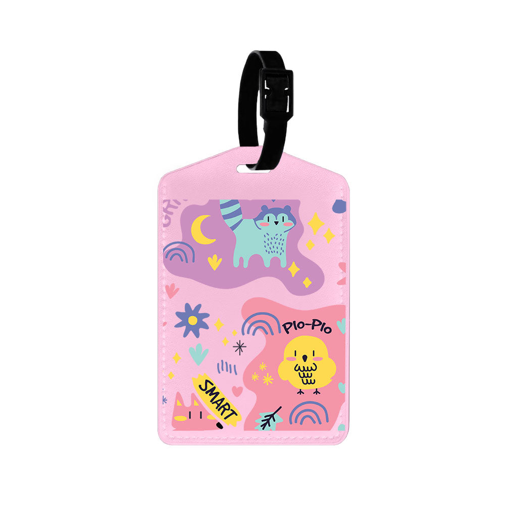 Vegan Leather Bag Tag - Pio n Friends