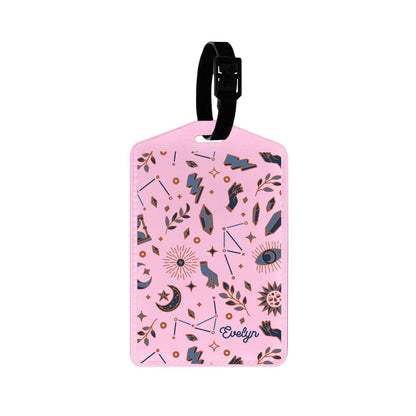 Vegan Leather Bag Tag - Stardust