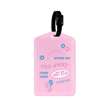 Vegan Leather Bag Tag - TXT Song Lyric