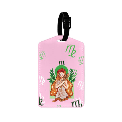 Vegan Leather Bag Tag - Virgo