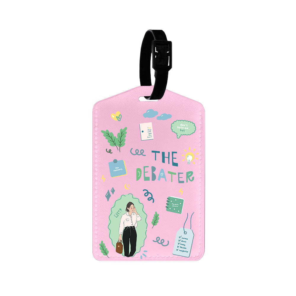 Vegan Leather Bag Tag - ENTP
