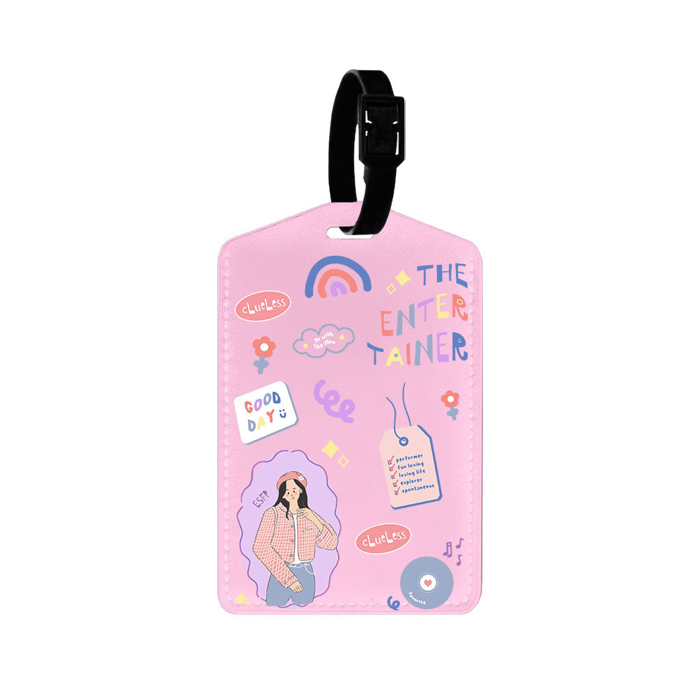Vegan Leather Bag Tag - ESFP