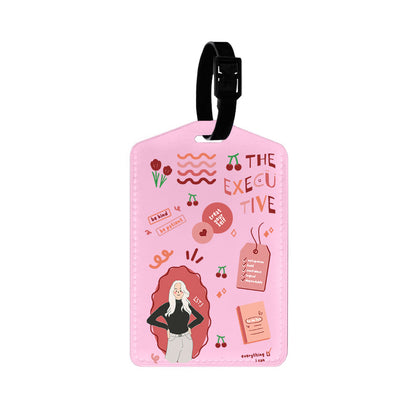 Vegan Leather Bag Tag - ESTJ
