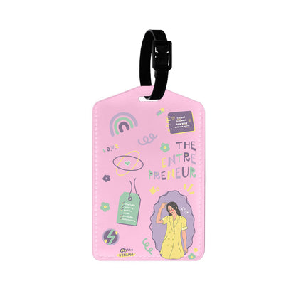 Vegan Leather Bag Tag - ESTP