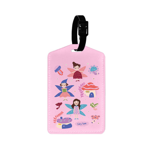 Vegan Leather Bag Tag - Fairytale