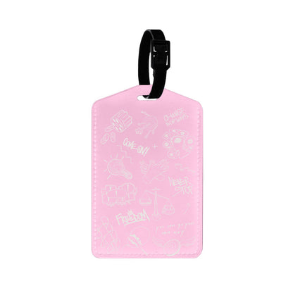 Vegan Leather Bag Tag - Freedom