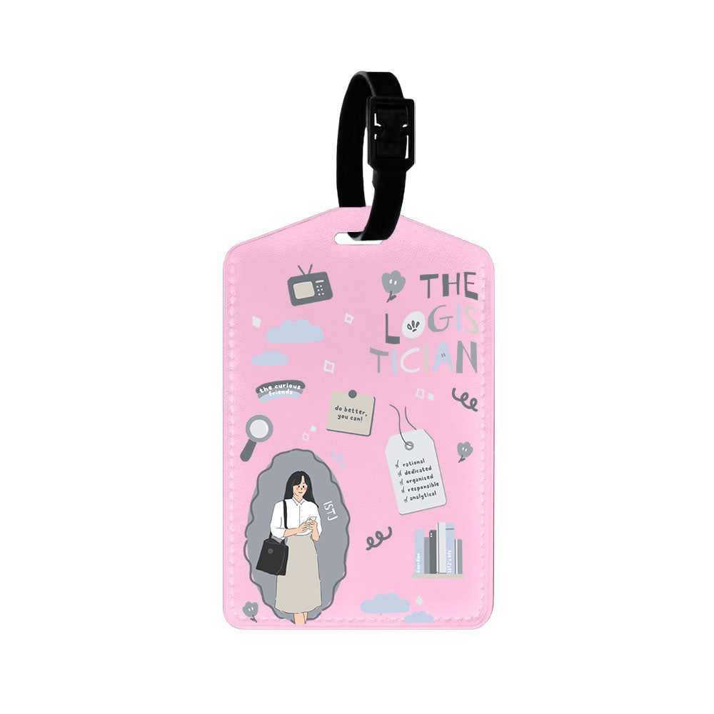 Vegan Leather Bag Tag - ISTJ