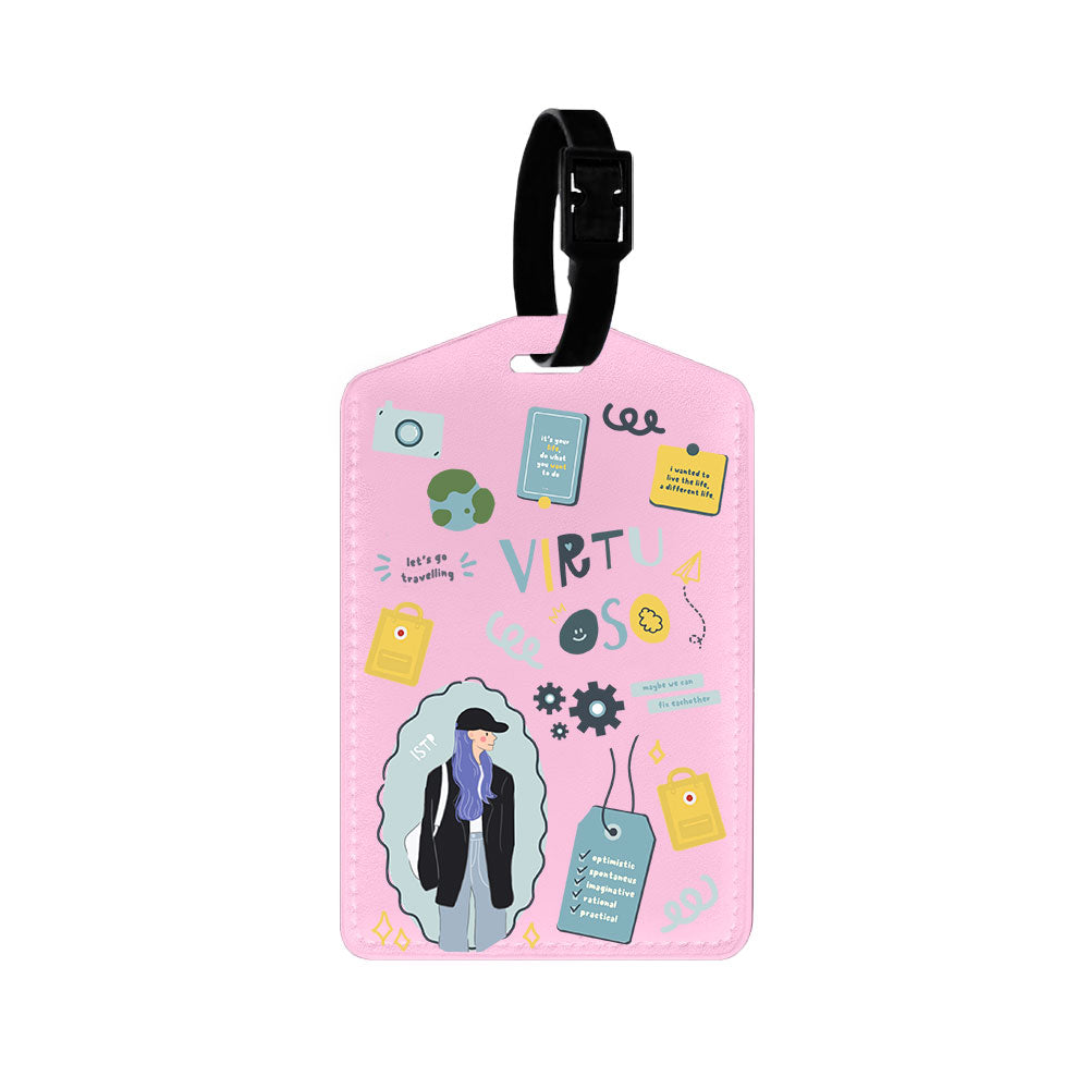 Vegan Leather Bag Tag - ISTP