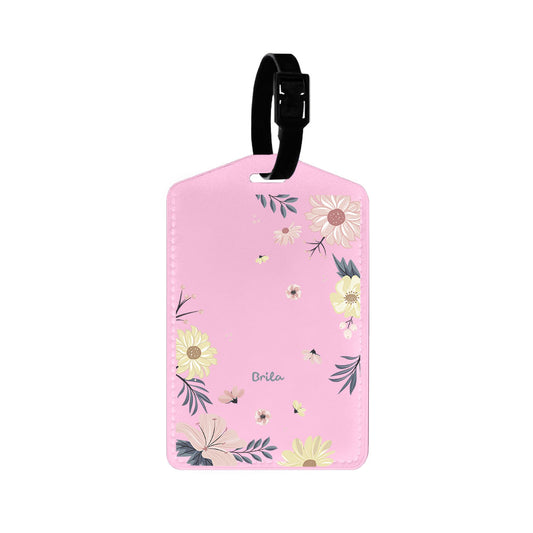 Vegan Leather Bag Tag - Margaret