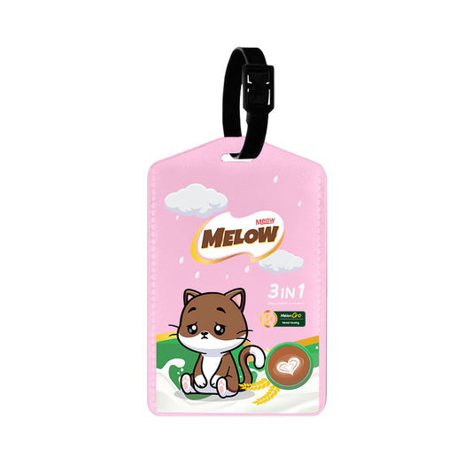Vegan Leather Bag Tag - Melow