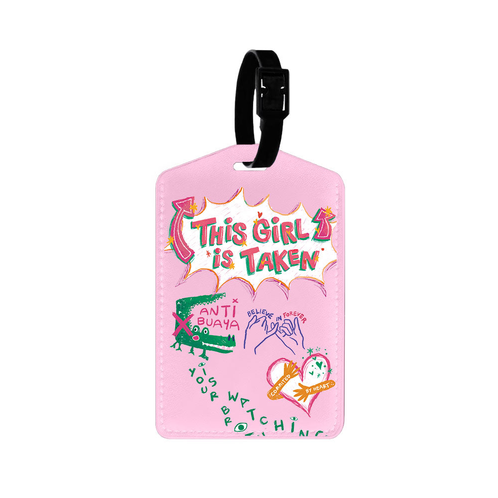 Vegan Leather Bag Tag - Pelakor Proof (For Her)