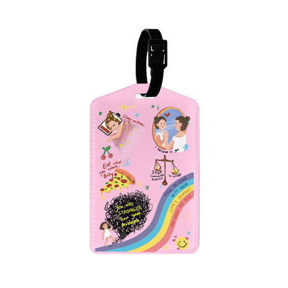 Vegan Leather Bag Tag - Self Love 2.0