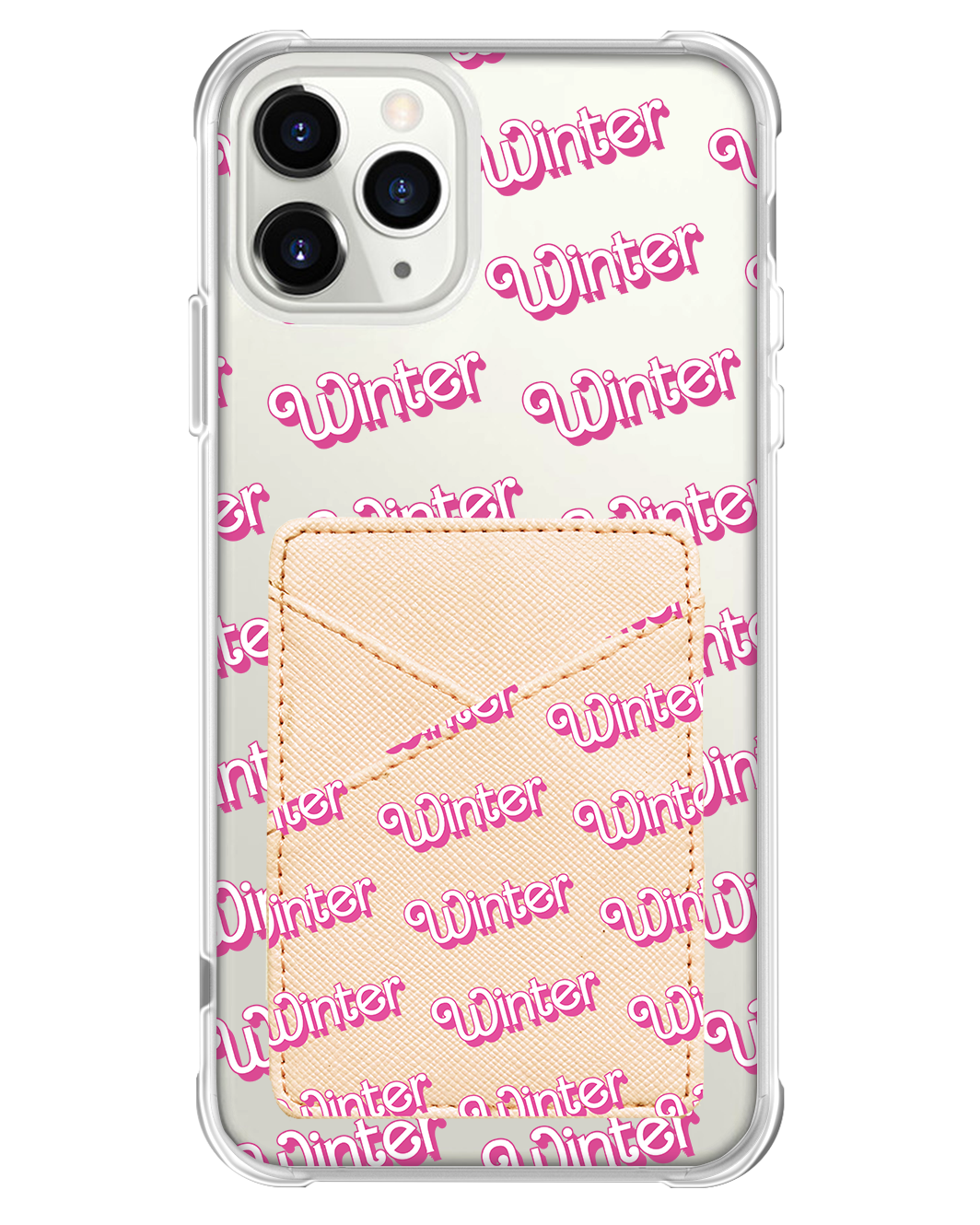 iPhone Phone Wallet Case - Barbie Monogram